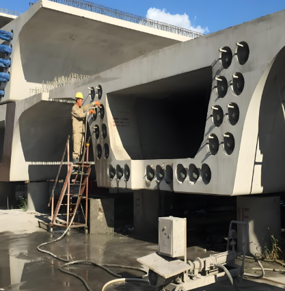 阳山压浆料施工流程及注意事项